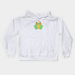 Eggy Froggy v2 Kids Hoodie